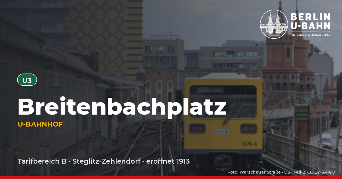 U-Bahnhof Breitenbachplatz