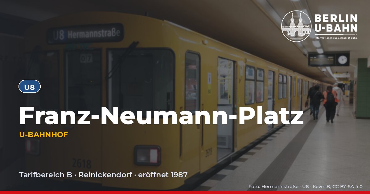U-Bahnhof Franz-Neumann-Platz