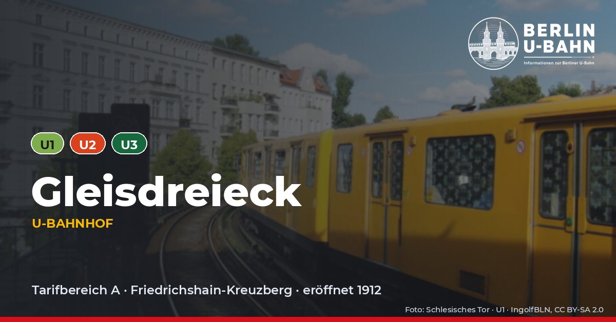 U-Bahnhof Gleisdreieck