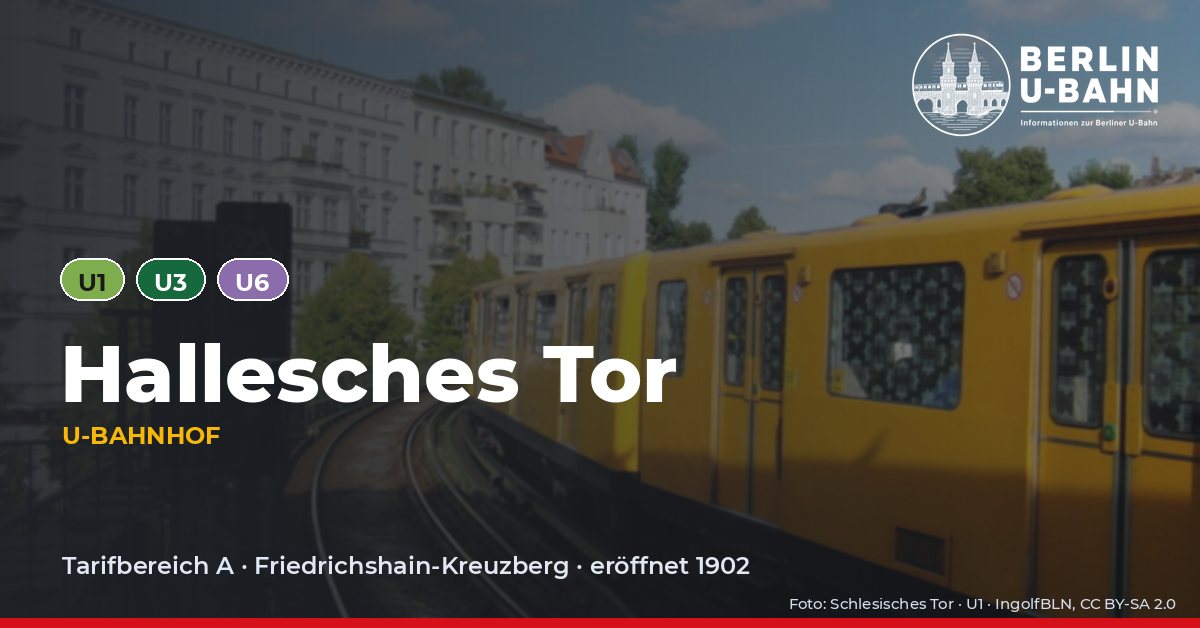 U-Bahnhof Hallesches Tor