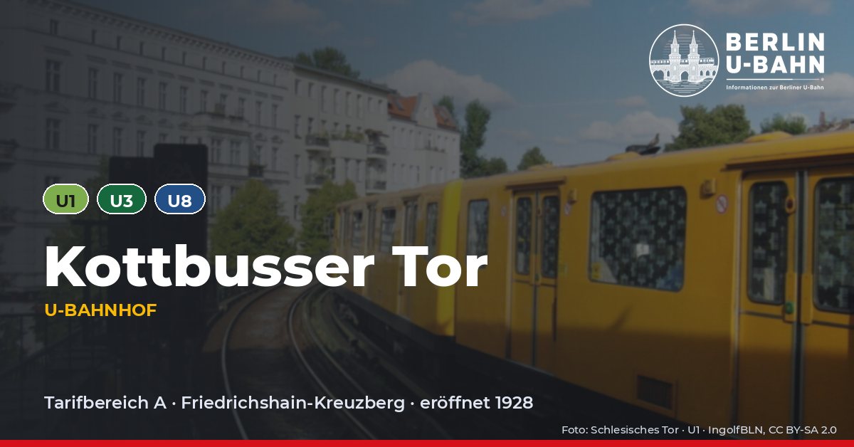 U-Bahnhof Kottbusser Tor