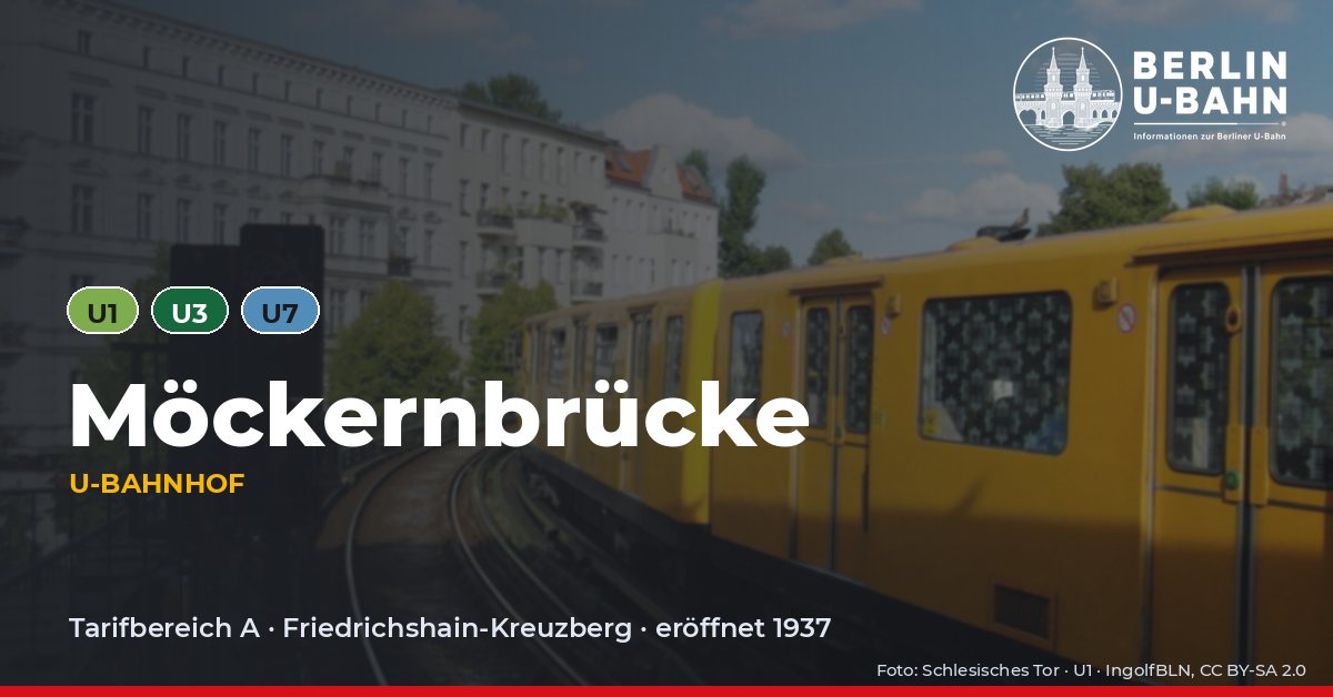 U-Bahnhof Möckernbrücke