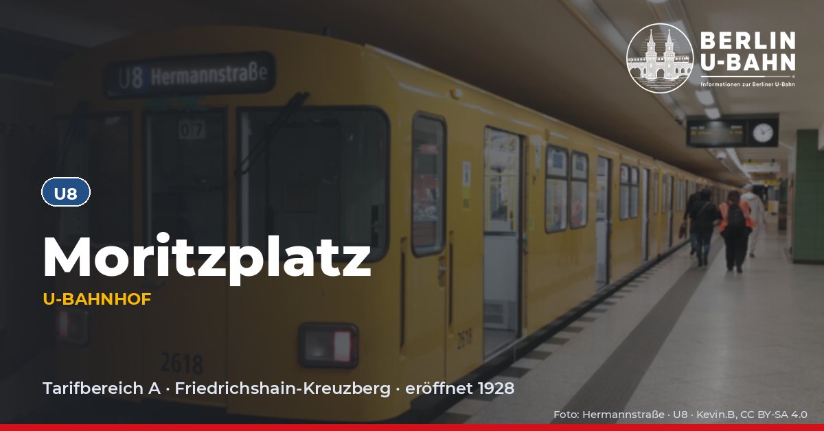 U-Bahnhof Moritzplatz