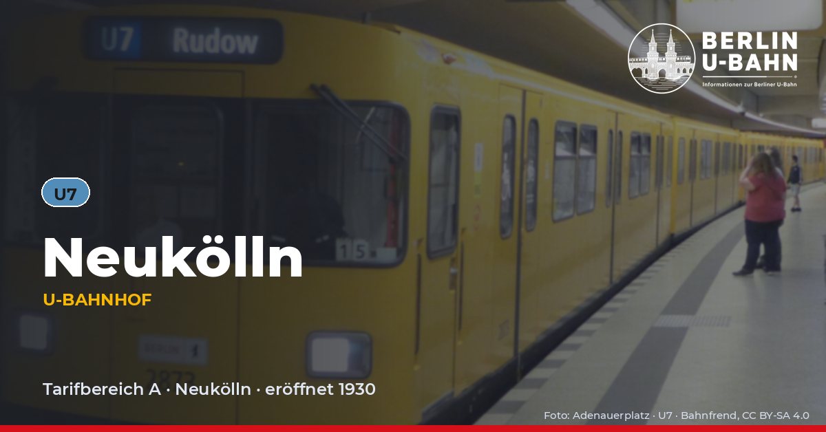 U-Bahnhof Neukölln