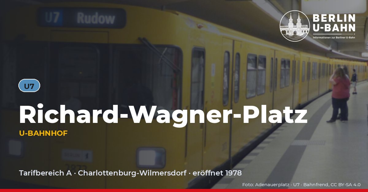 U-Bahnhof Richard-Wagner-Platz