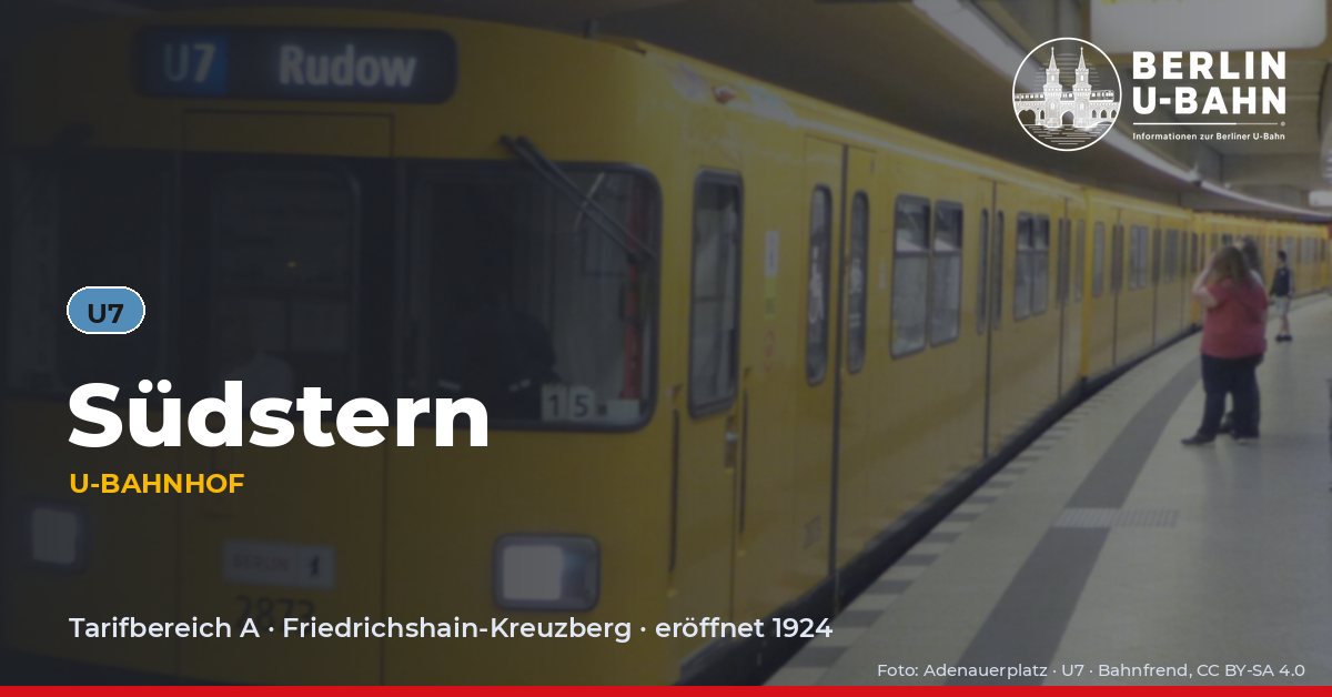 U-Bahnhof Südstern
