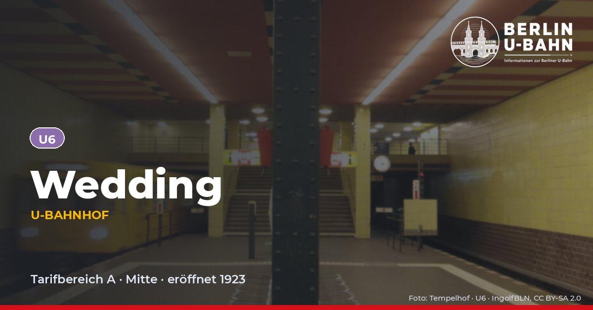 U-Bahnhof Wedding